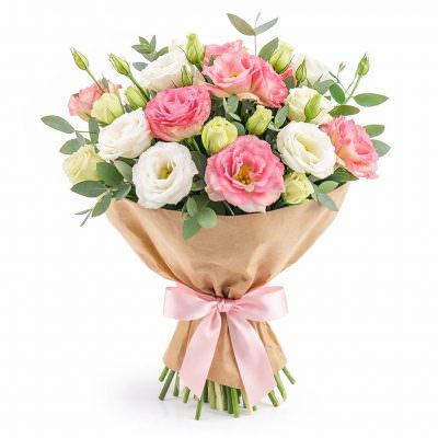 Букет из свежих цветов «Весенний Шарм»