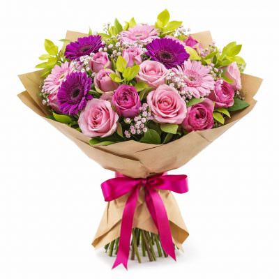 Дизайнерский букет «Сиреневое облако»