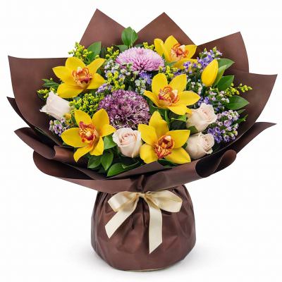 Цветочный букет «Весенние грёзы»