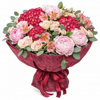 Красивый букет из цветов «Солнечная рапсодия»