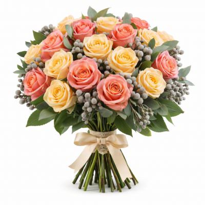 Букет из ароматных цветов «Элегия»