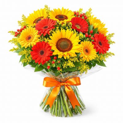 Букет из цветов «Светлый день»