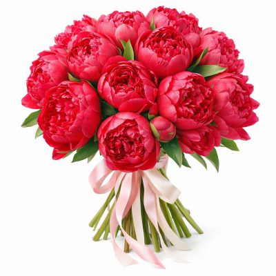 Пион красный