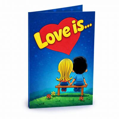 Открытка «Love is»