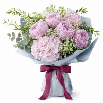 Праздничный букет цветов «Нежный блеск»