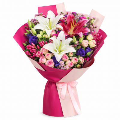 Премиальный букет цветов «Природное очарование»