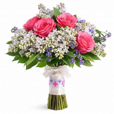 Букет невесты «Огненная фантазия»