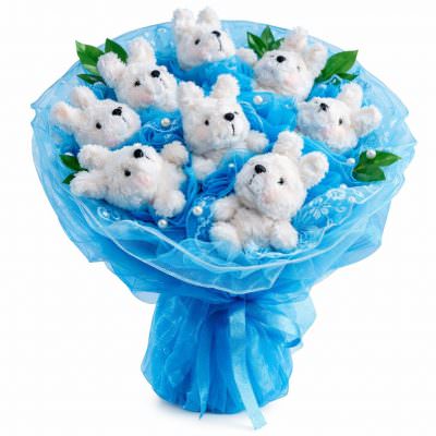 Букет «Плюшевое чудо»